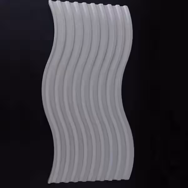 بیس خام سینی رنگین کمان موجی