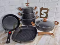 سرویس قابلمه گرانیتی 10 پارچه پی ام تی-pmt
