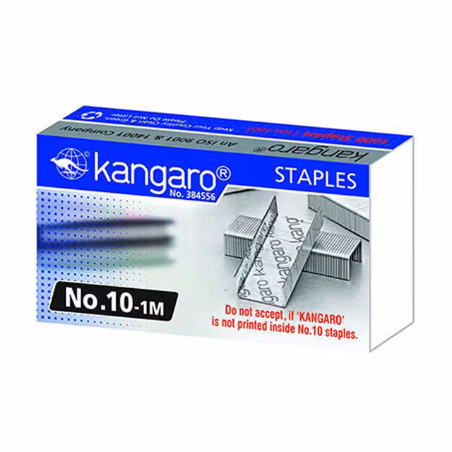 سوزن منگنه کانگرو سایز 10/1 بسته 1000 عددی