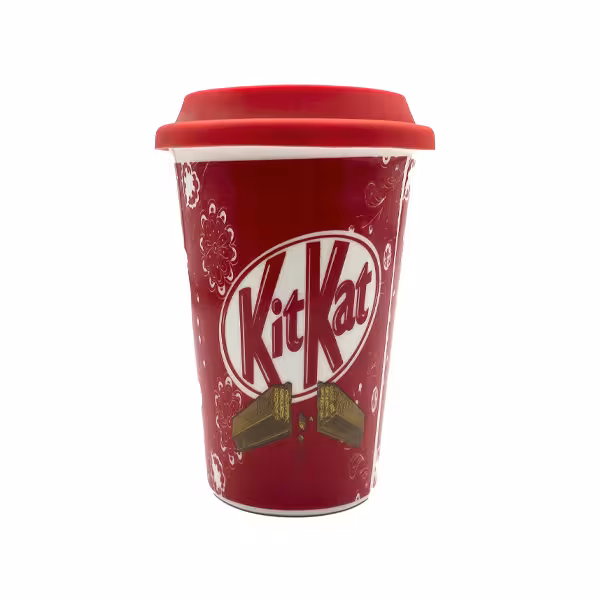 ماگ سرامیکی درب سلیکونی