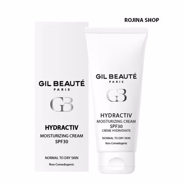 کرم مرطوب کننده ضدآفتاب ژیل بوته پوست نرمال تا خشک SPF30
