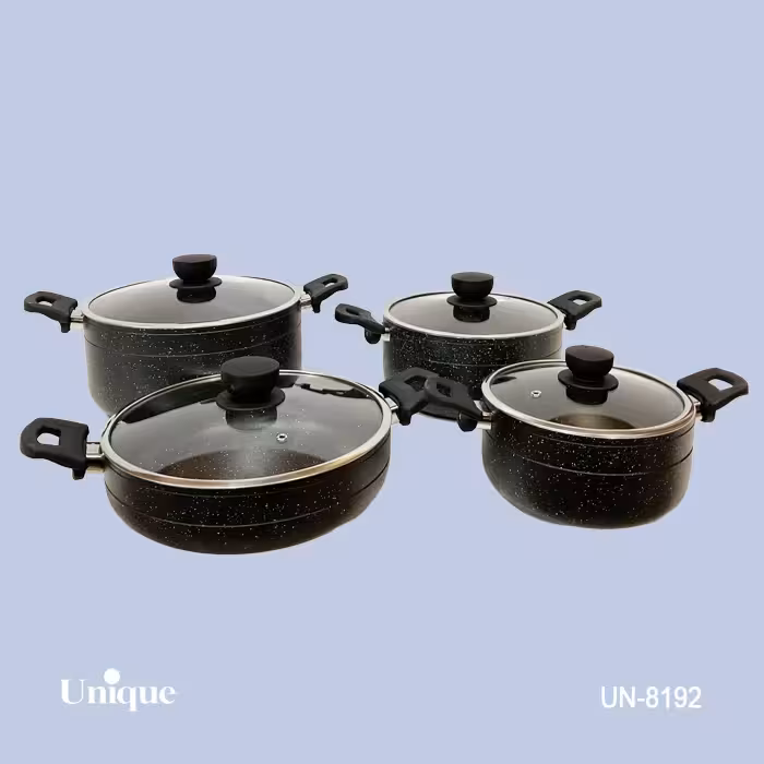 سرویس قابلمه 8 پارچه یونیک گرانیت کد 8192