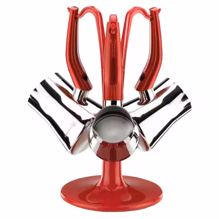 قهوه جوش کرکماز مدل Rosa A1224 مجموعه 3 عددی به همراه استند