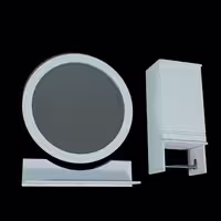 ست سرویس بهداشتی سه پارچه خونه خاص مدل مدرن کد G50 | کالا مکس