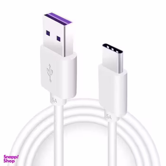 کابل تبدیل USB به USB-C سوپرفست مدل AP71 طول 1 متر