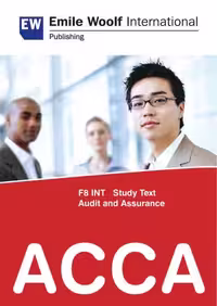 خرید و دانلود نسخه کامل کتاب ACCA F8 (INT) Audit &amp; Assurance - 2010 - Study text - Emile Woolf Publishing