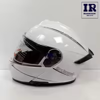 کلاه کاسکت فک متحرک RZ آر زد سفید مشکی