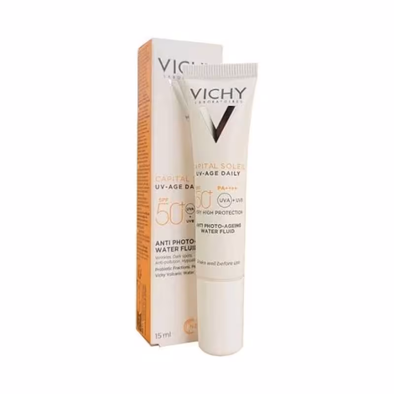ضد آفتاب ضد پیری spf50 ویشی 15 میل