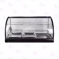 گرمخانه غذا رومیزی سه سینی دو طبقه مدل ZGSH3