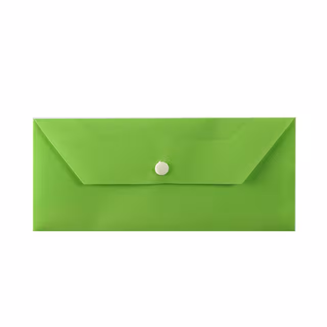 پوشه دکمه دار سبز پارسیکار مدل ملخی