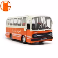 ماکت اتوبوس ایران پیما 3384 نارنجی مقیاس 1:72