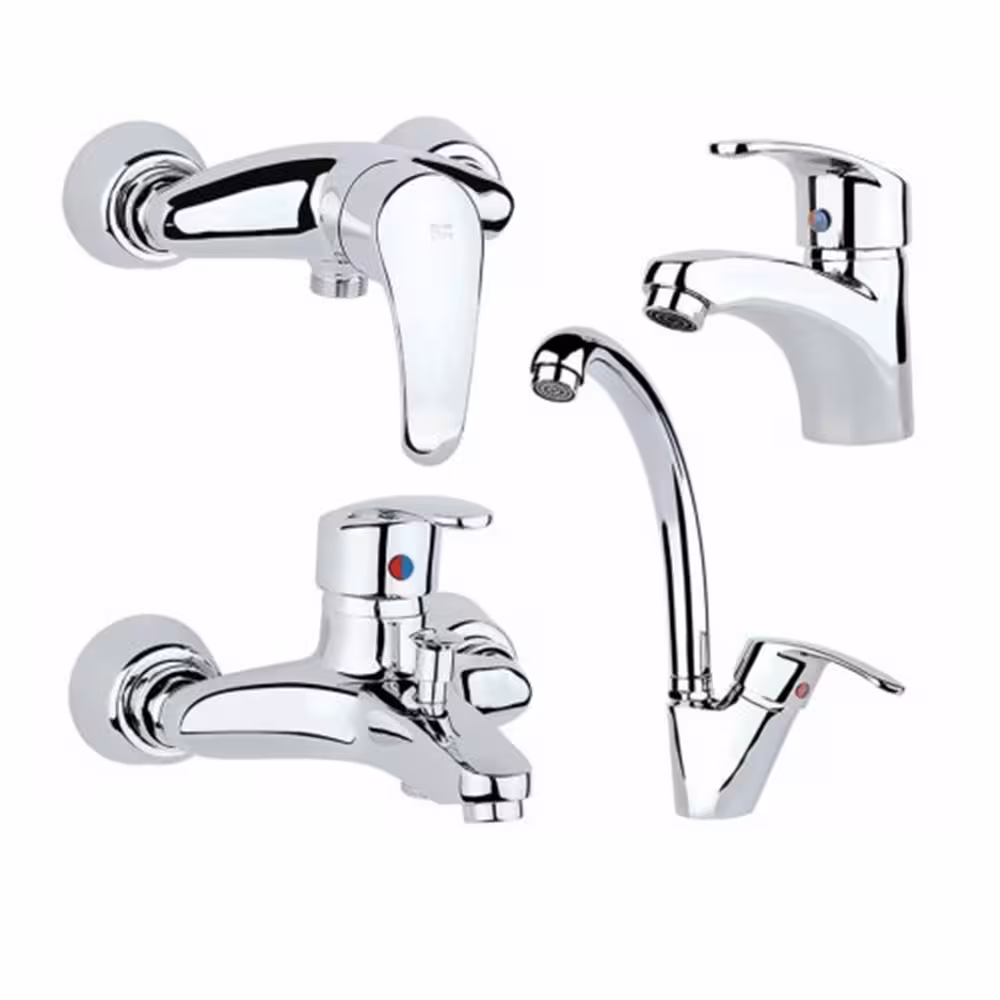 شیرآلات راسان مدل هلیا کروم (نگین)