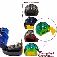 مداد تراش کنکو Canco مدل مخزن دار دوقلو Double Hole