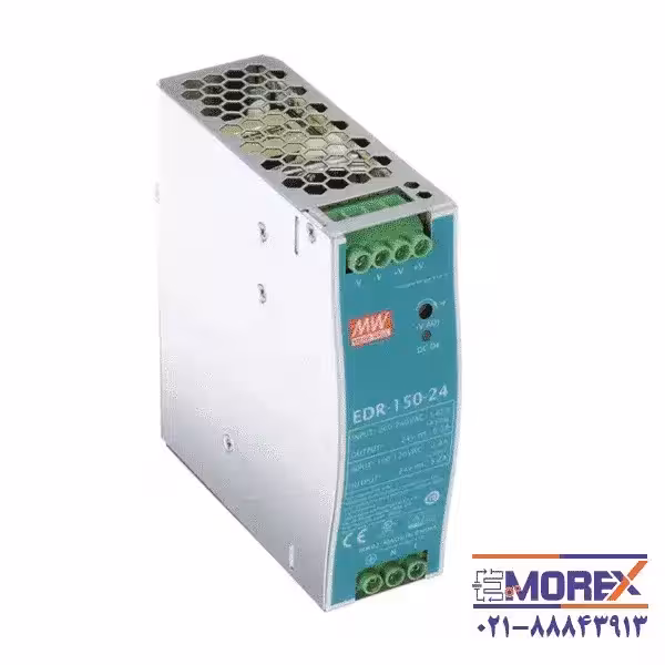 منبع تغذیه مینول | MEAN WELL مدل EDR-150-24