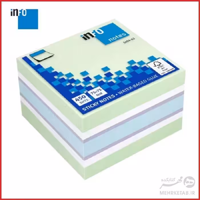 برچسب یادداشت اینفو 450 برگ  info Page Marker 5654-62