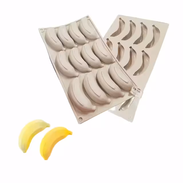 قالب سیلیکون موز 12 خانه