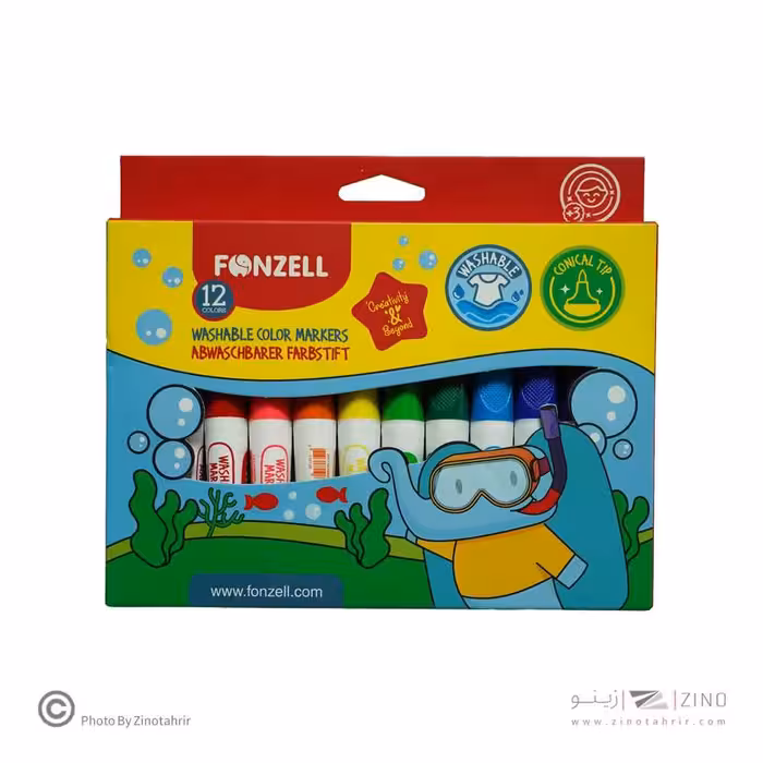 ماژیک نقاشی12رمگ جامبو فونزل کد685000 یا کد463000