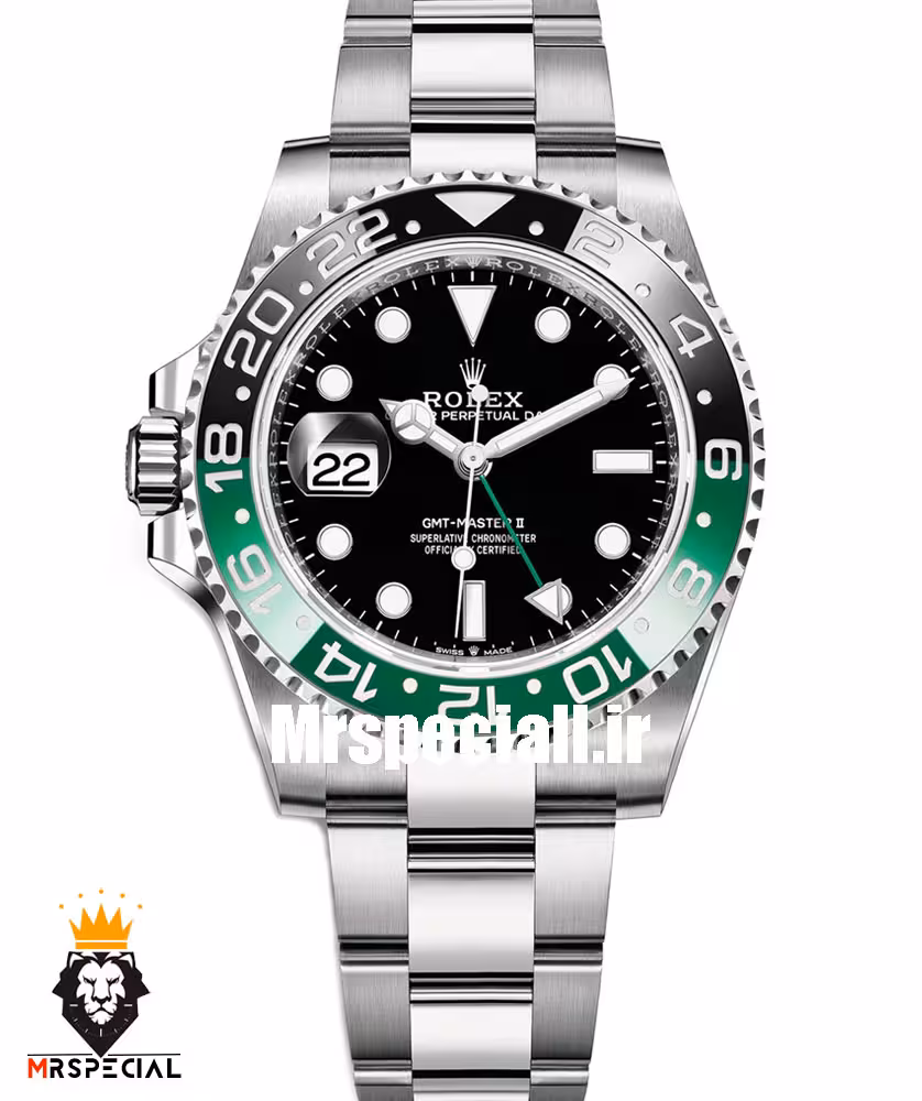 ساعت مردانه رولکس جی ام تی مستر اتوماتیک های کوالیتی 020474 ROLEX GMT MASTER SPRITE