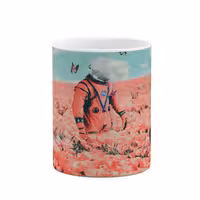 ماگ چیتوکالا طرح سیاره گل کد mgp10557