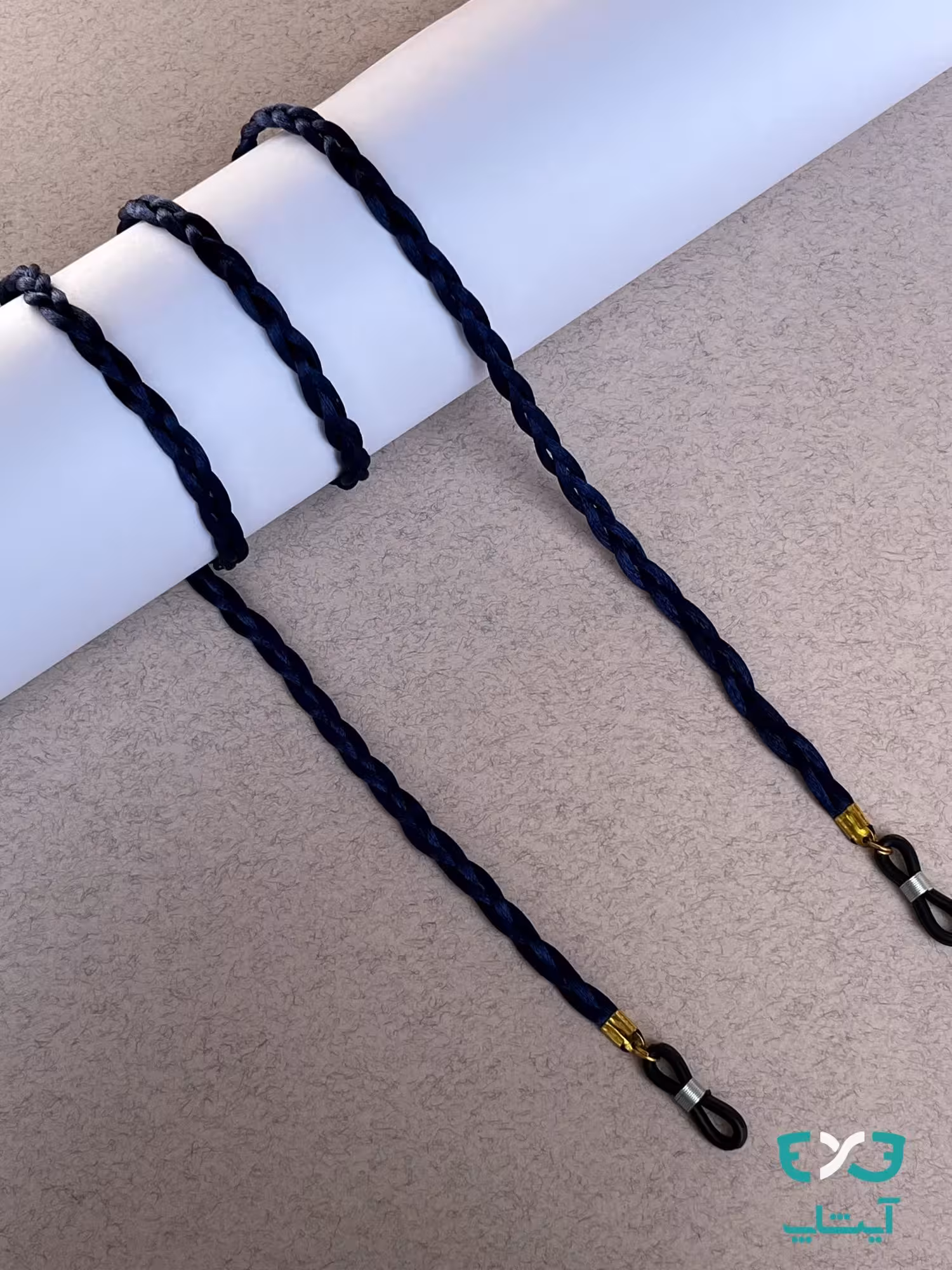 بند عینک مدل بافت سورمه ای