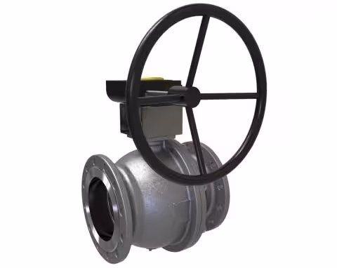 شیرتوپی&quot;10 اینچ کلاس 150 فولاد ریخته گری گیربکس