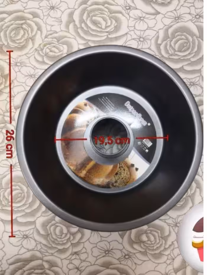 قالب کیک تفلون شیفون بلند