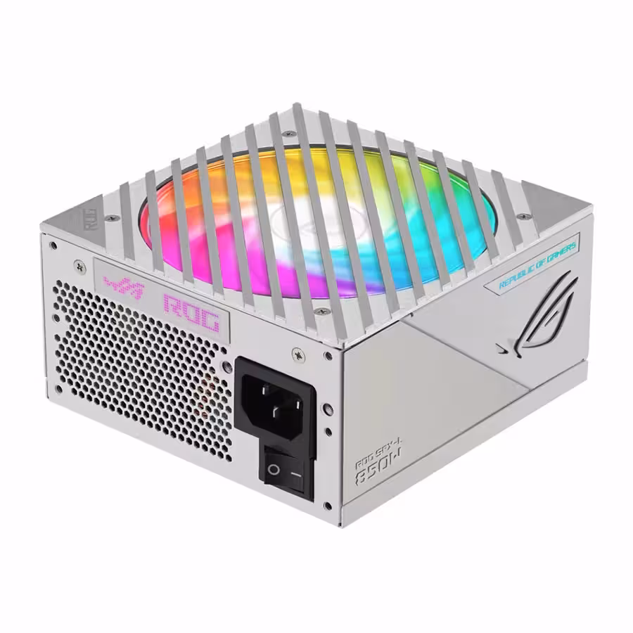 پاور ایسوس ROG LOKI SFX-L 850W Platinum White Edition Full Modular