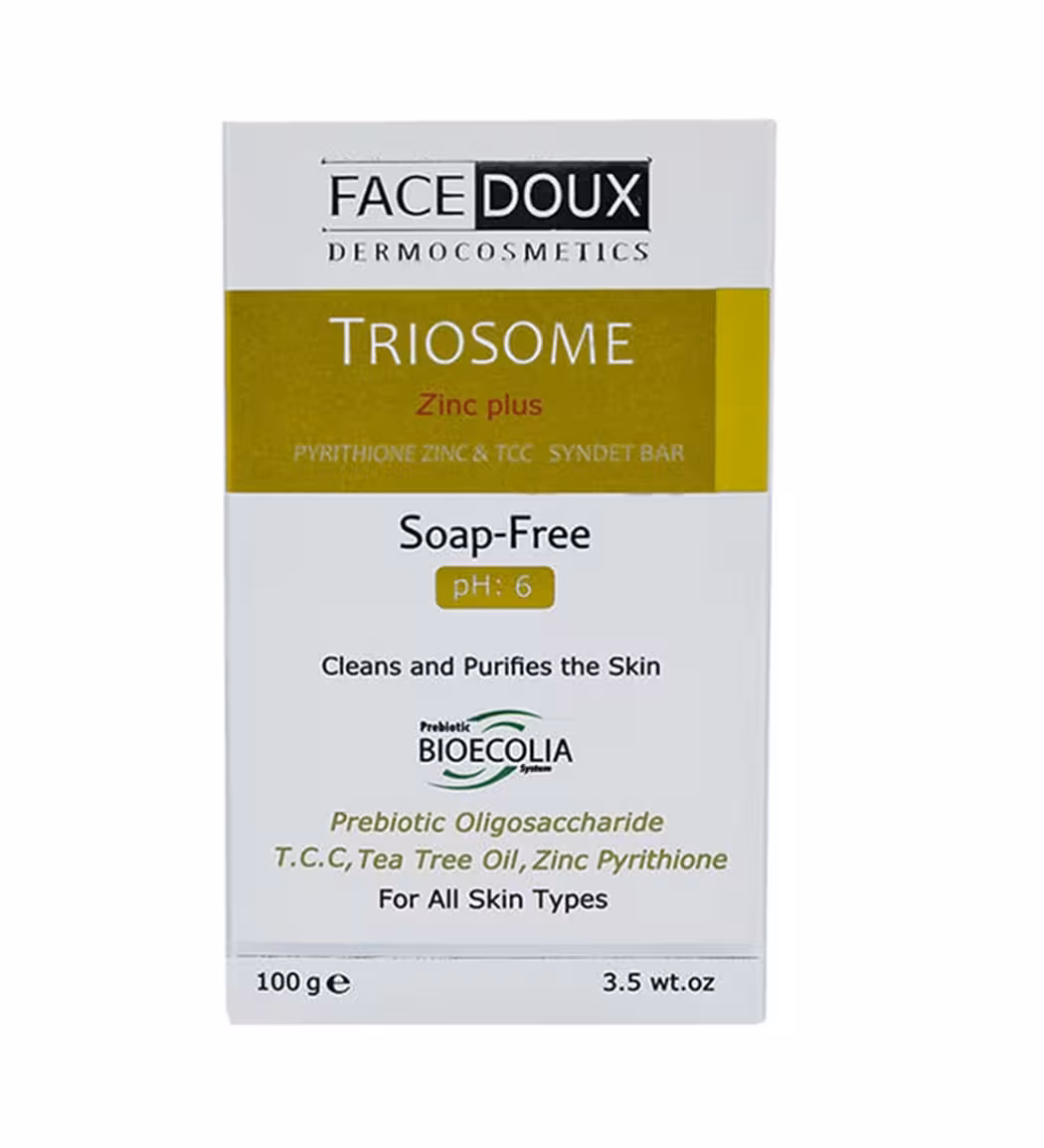 فیس دوکس پن آنتی باکتریال تریوزوم زینک پلاس100گرم  - داروکاو