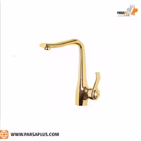 شیر آشپزخانه دوان مدل گلاژ طلایی