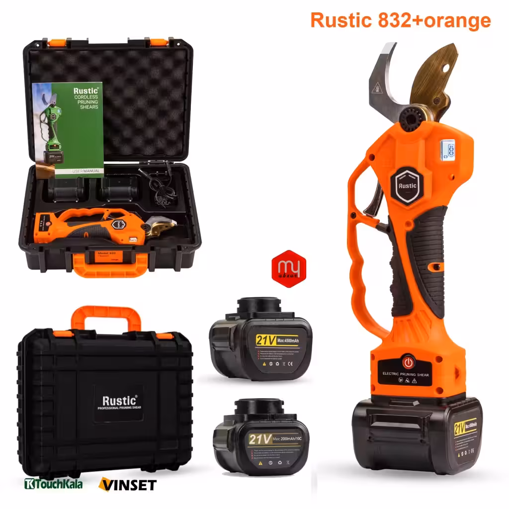 قیچی شارژی روستیک کره مدل  R 832 پلاس تیغه تیتانیوم