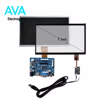 ماژول نمایشگر 7 اینچ دارای ورودی HDMI / VGA / AV به همراه تاچ خازنی