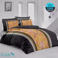 سرویس روتختی طرح سولینا برند Turkaz کد 2141 دو نفره