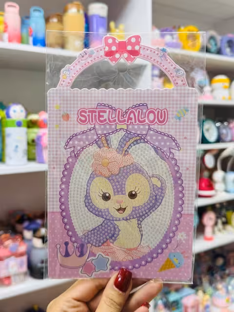 نقاشی الماسی کارتی طرح خرگوش