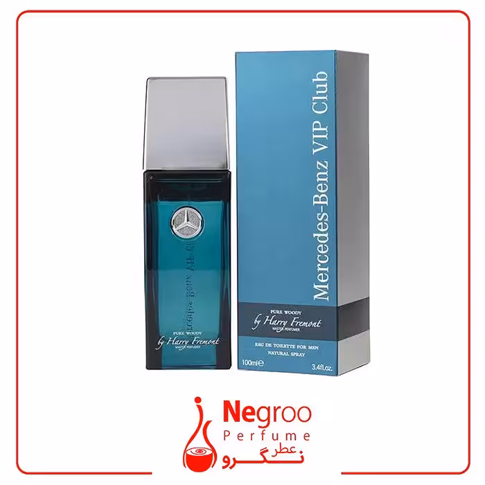 عطر ادکلن مرسدس بنز وی آی پی کلاب پیور وودی-سبز