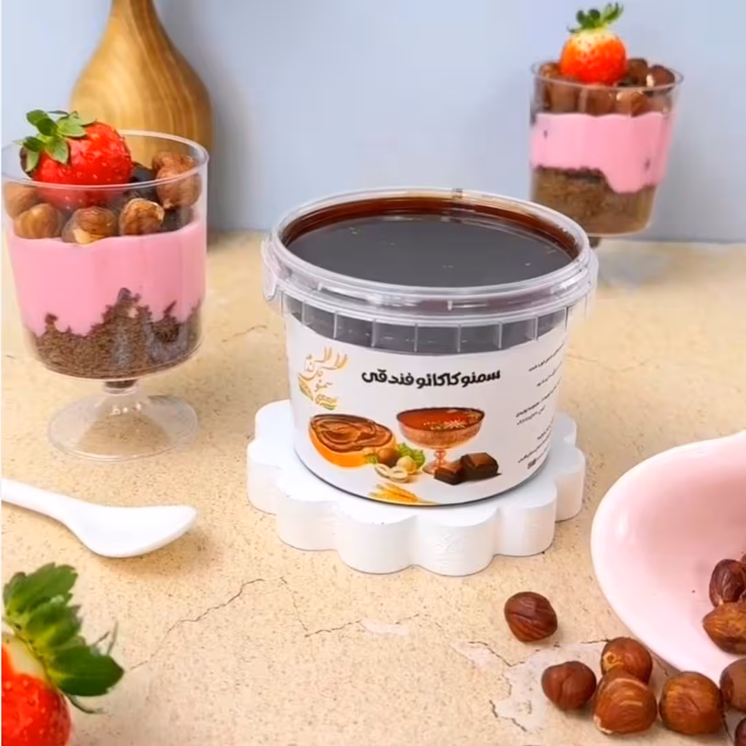 سمنو کاکائو فندقی 300 گرمی گل گندم