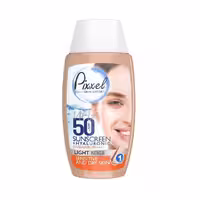 ضد آفتاب رنگی پیکسل با Spf50 مناسب پوست خشک و حساس حجم 50 میلی لیتر