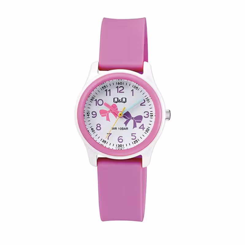 ساعت مچی دخترانه کیو اند کیو مدل Q&Q) VS59J002Y)