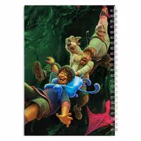 دفتر مشق کارتون دنیای عجیب و غریب