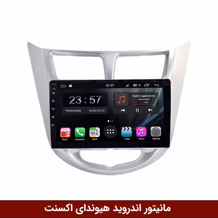 مانیتور اندروید هیوندای اکسنت 17-2013 برند وینکا سری H855