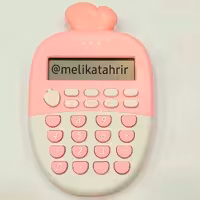 ماشین حساب فانتزی طرح هویج صورتی