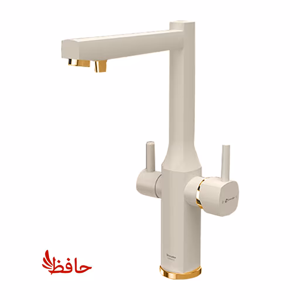 شیر ظرفشویی دومنظوره شودر مدل یونیک شیری طلایی