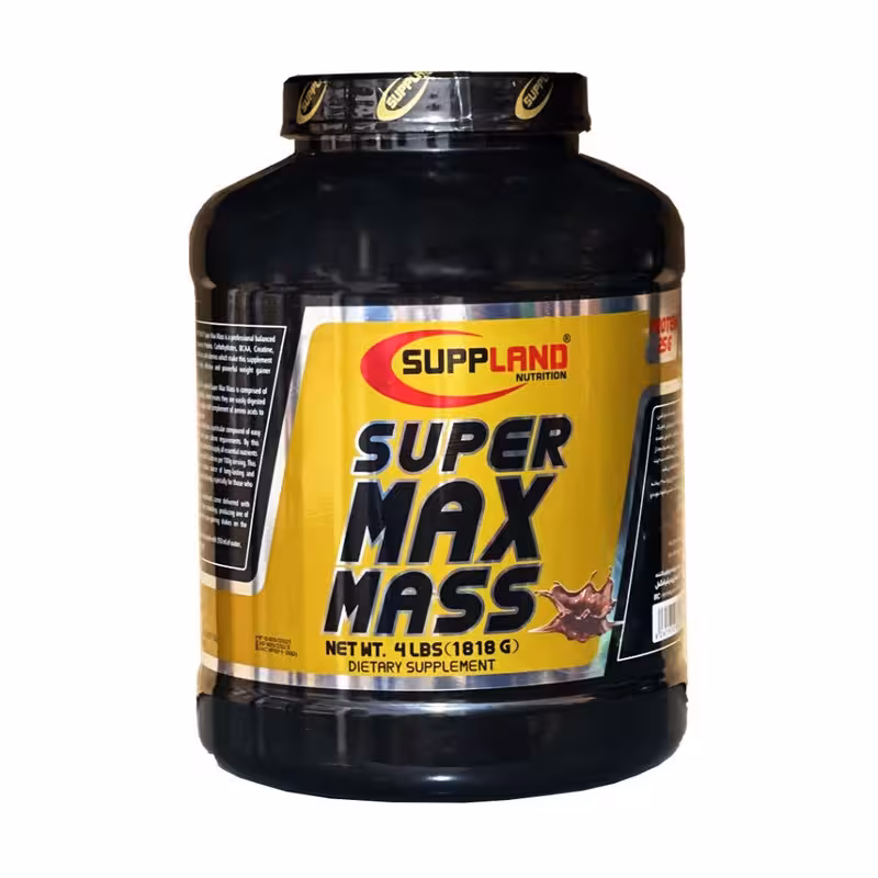 پودر سوپر مکس مس ساپلند نوتریشن 1818 گرم Suppland Nutrition Super Max Mass 1818 g