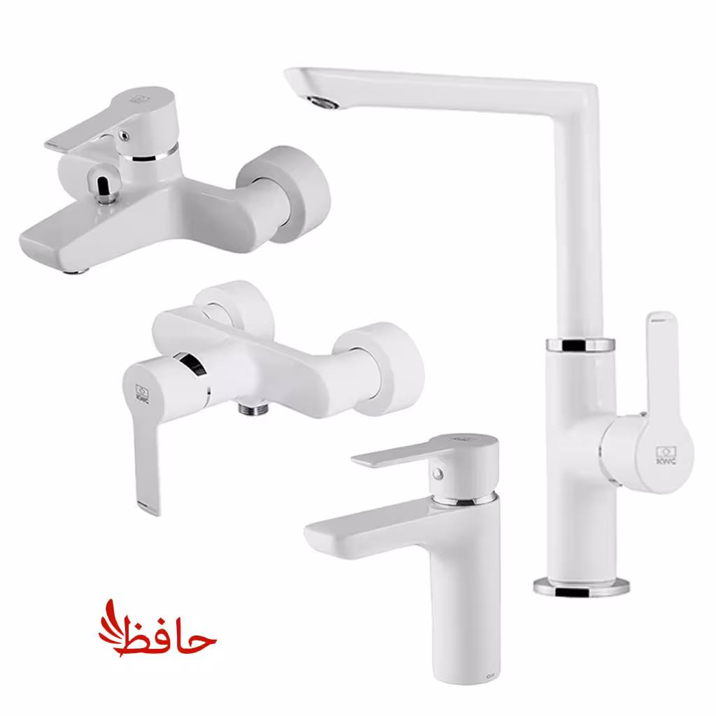 ست شیرالات کی دبلیو سی (kwc) مدل ریتا سفید