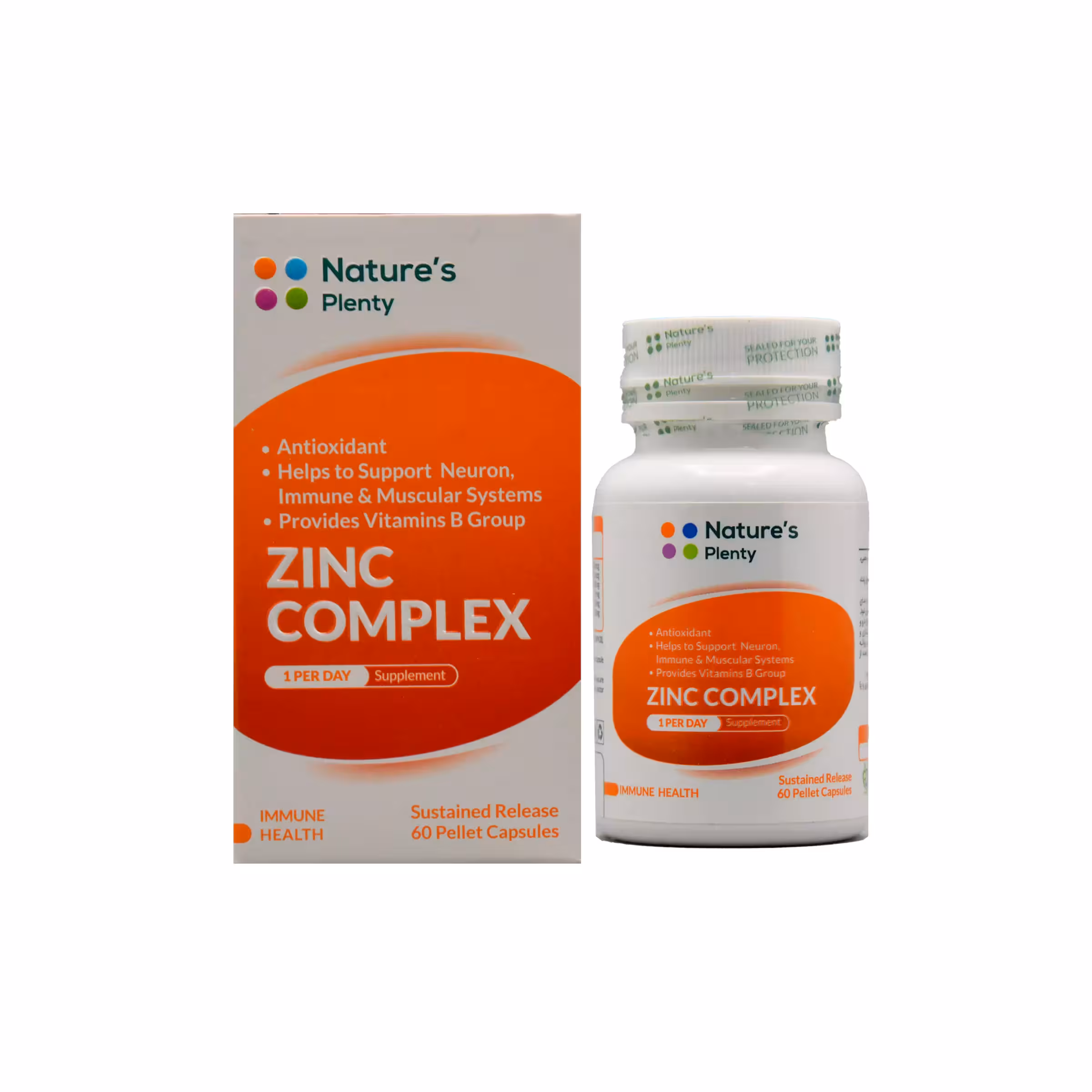 کپسول زینک کمپلکس نیچرز پلنتی