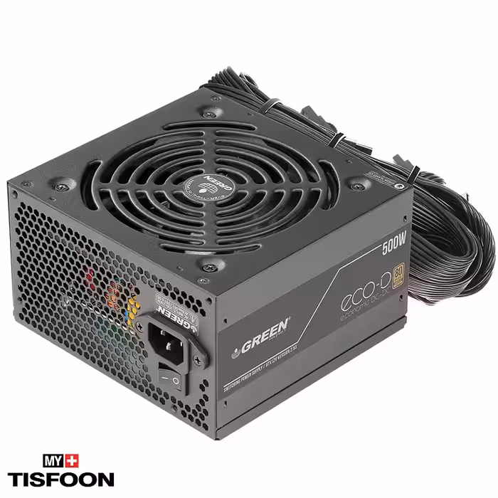 منبع تغذیه کامپیوتر گرین مدل  GP500A-ECO-D