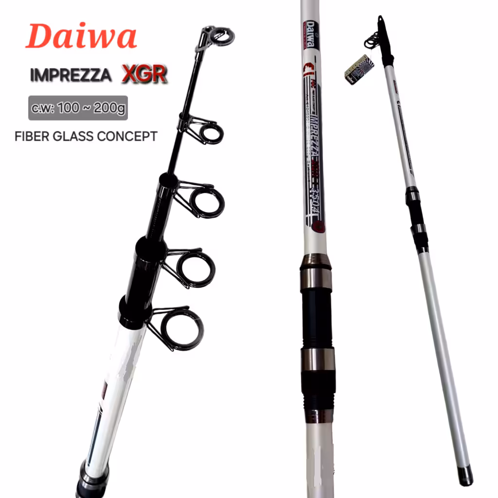 چوب ماهیگیری  تلسکوپی فایبر گلاس  390 DAIWA IMPREZZA XGR
