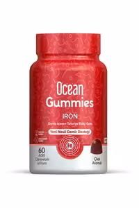 پاستیل جویدنی آهن Ocean - بسته 60 عددی