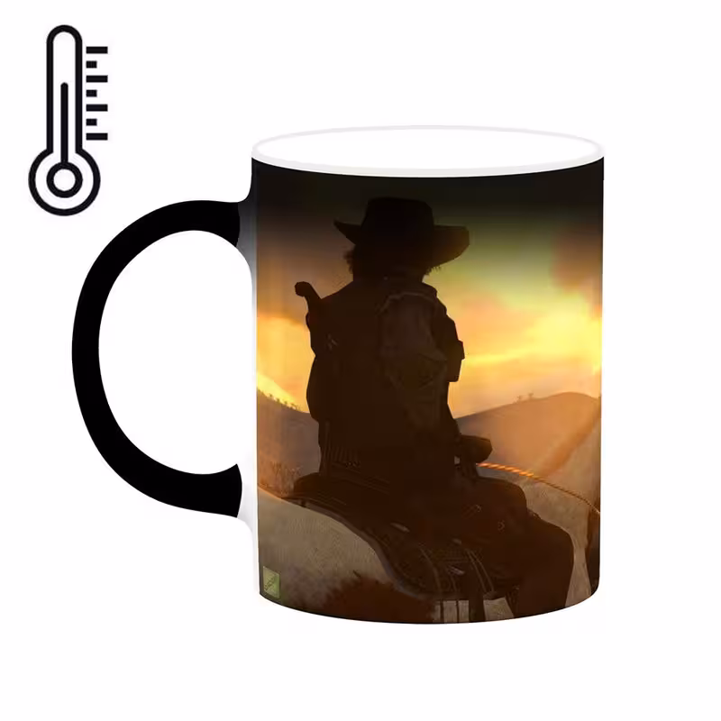 ماگ حرارتی   بازی رد دد Red Dead Redemption کد mgh30097