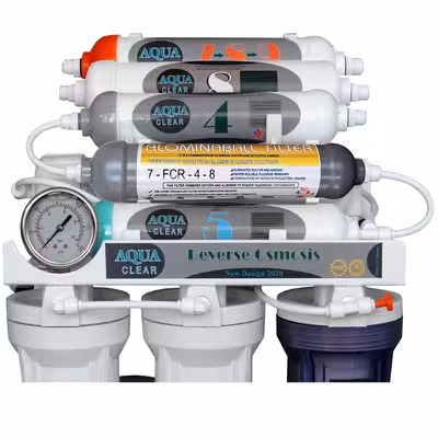 دستگاه تصفیه کننده آب آکوآ کلیر مدل NEW DESIGN2020 - GTM10 به همراه فیلتر تصفیه آب بسته 4 عددی