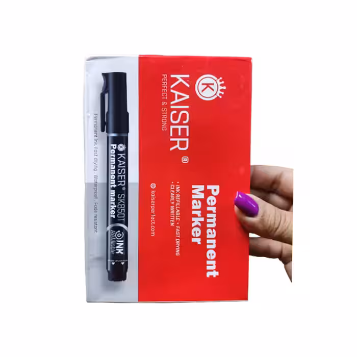 ماژیک چند منظوره کایزر کد SK850T بسته 12 عددی